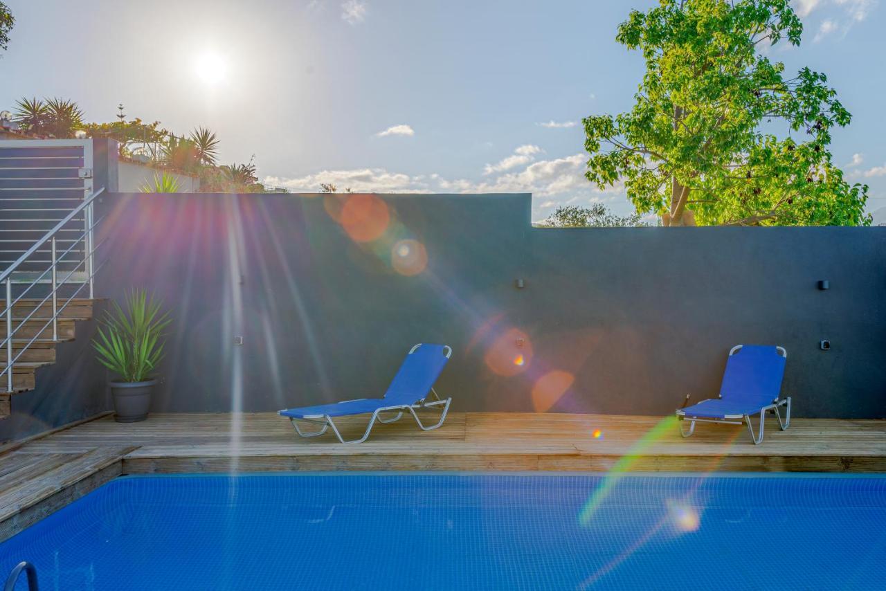 Private Pool Villa Ggki Skepasti Buitenkant foto