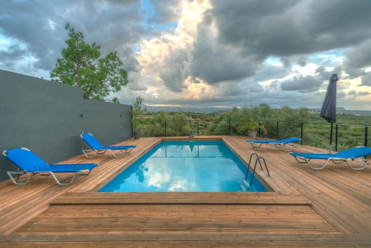 Private Pool Villa Ggki Skepasti Buitenkant foto