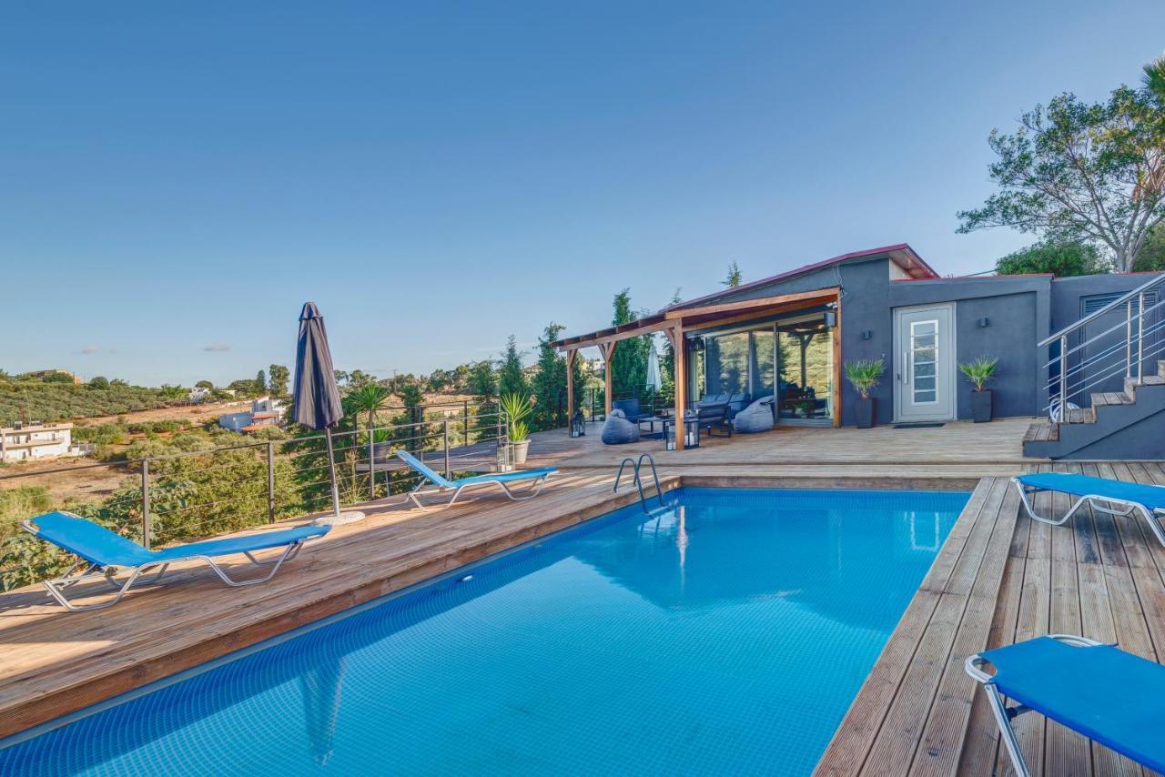 Private Pool Villa Ggki Skepasti Buitenkant foto