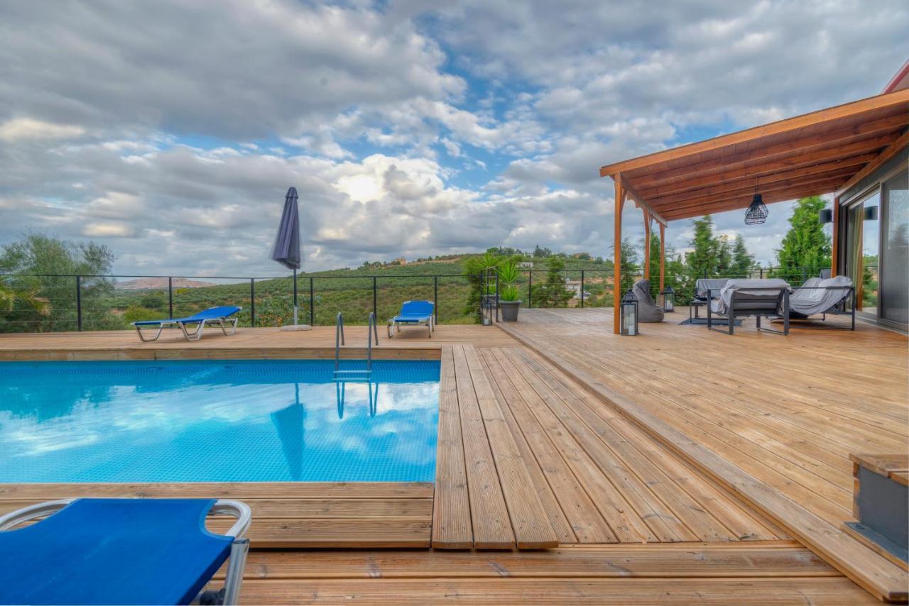 Private Pool Villa Ggki Skepasti Buitenkant foto