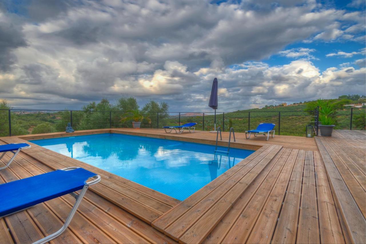 Private Pool Villa Ggki Skepasti Buitenkant foto