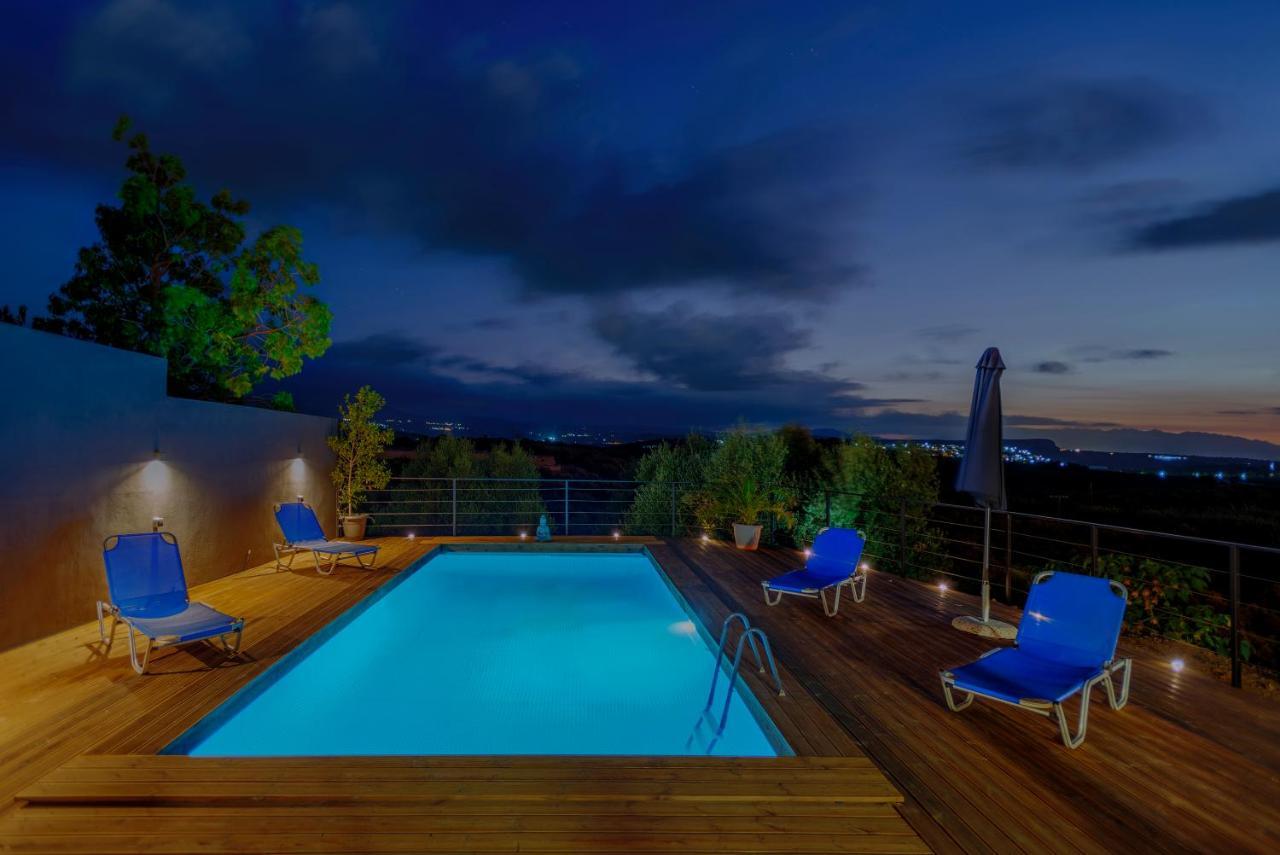 Private Pool Villa Ggki Skepasti Buitenkant foto