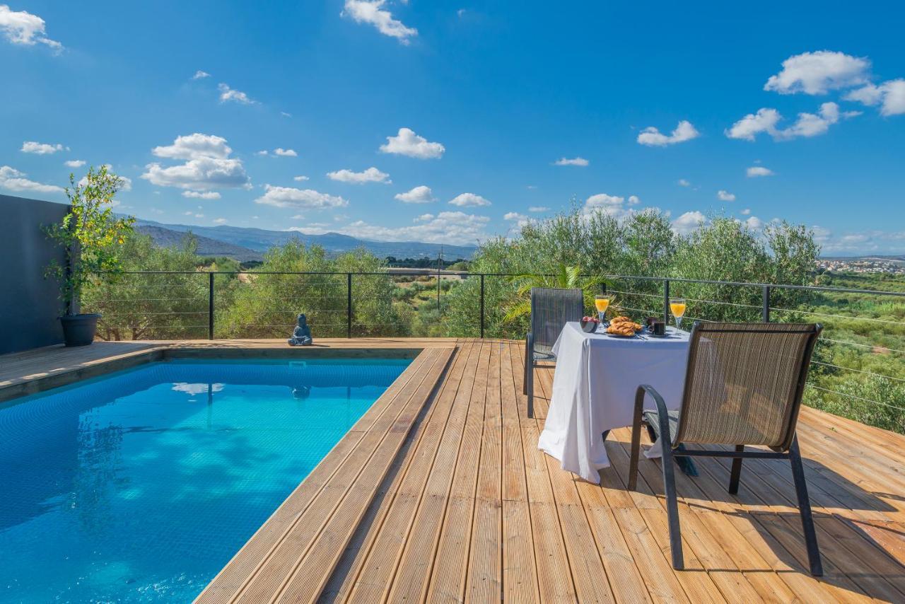 Private Pool Villa Ggki Skepasti Buitenkant foto