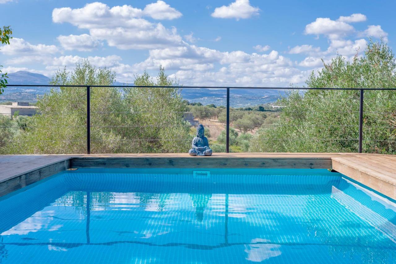 Private Pool Villa Ggki Skepasti Buitenkant foto