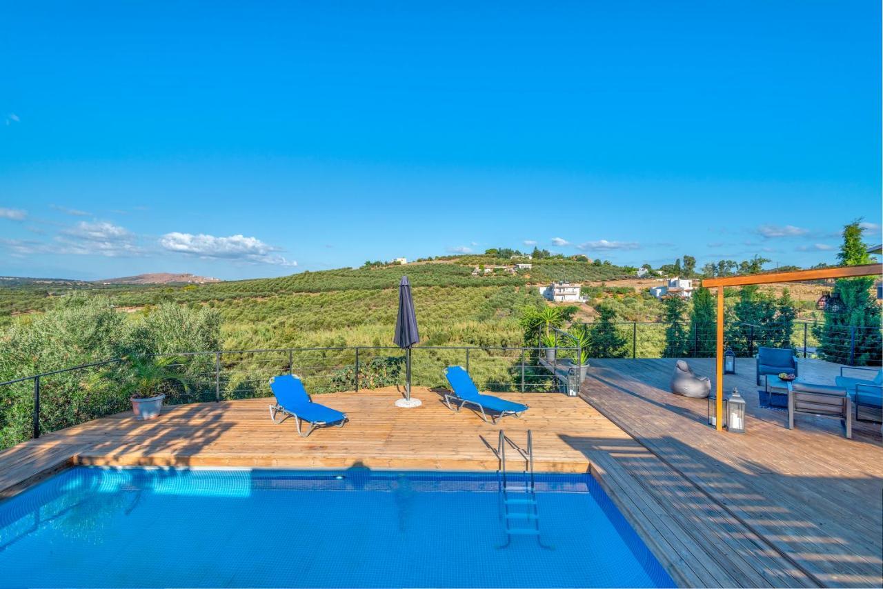 Private Pool Villa Ggki Skepasti Buitenkant foto