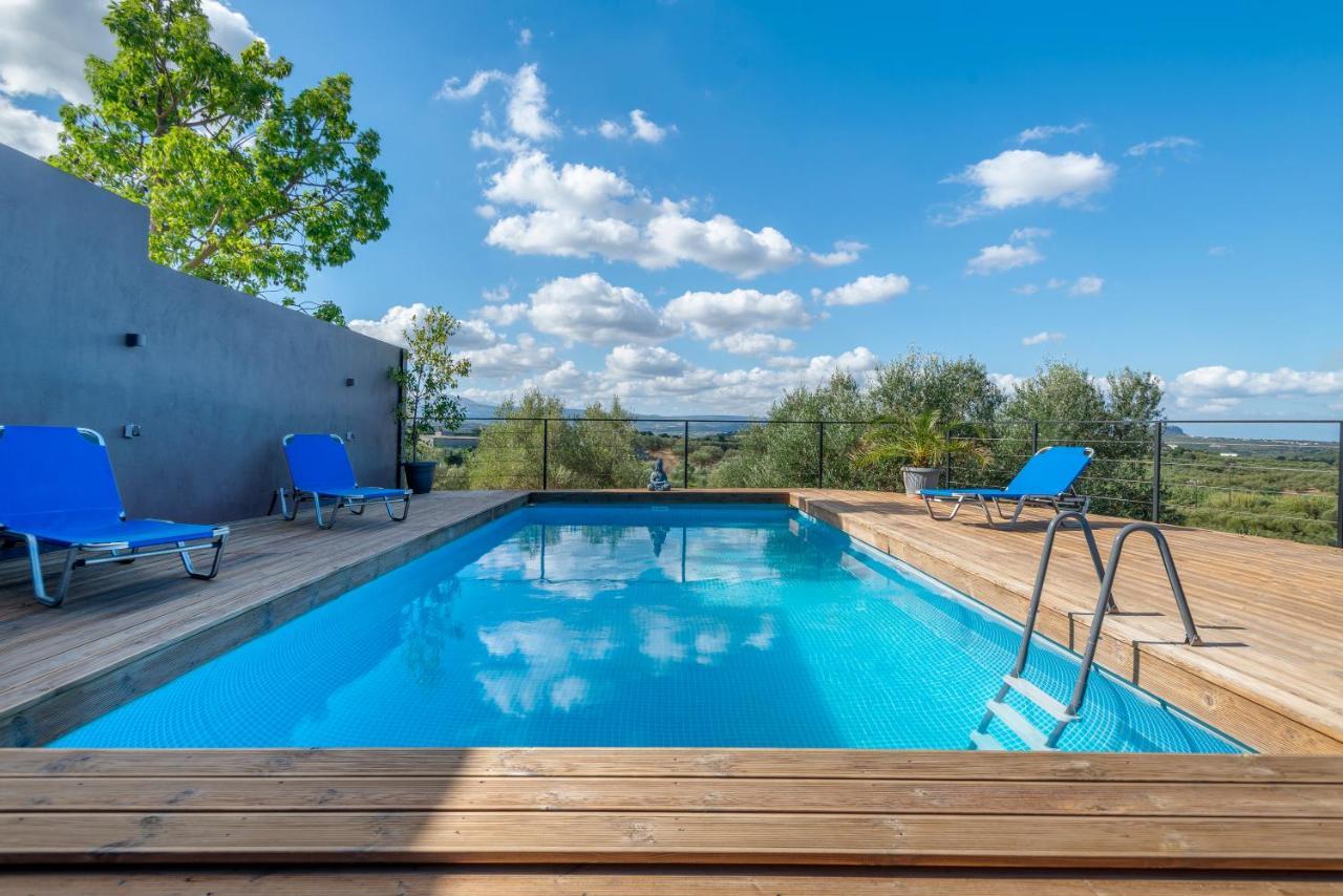 Private Pool Villa Ggki Skepasti Buitenkant foto