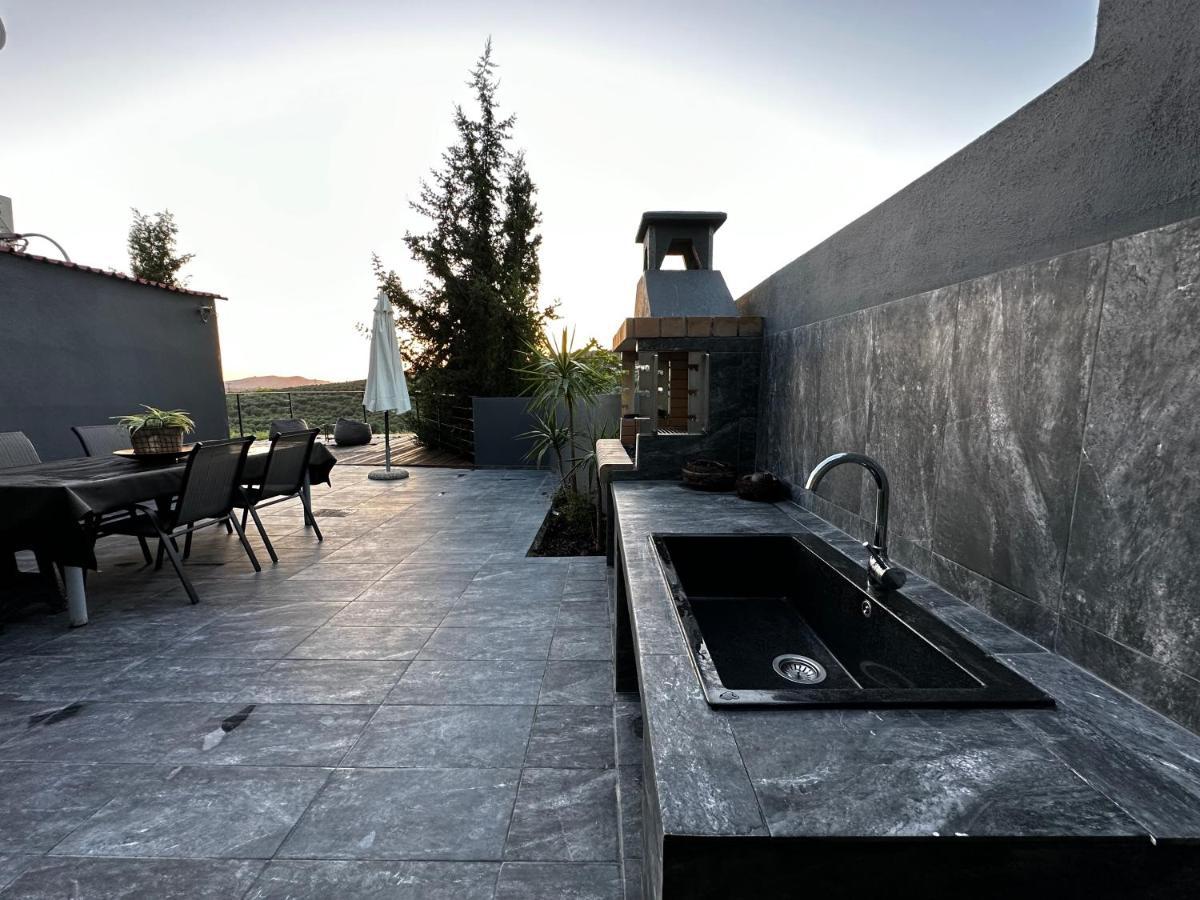 Private Pool Villa Ggki Skepasti Buitenkant foto